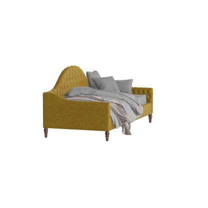 Elise Daybed with Elegant Curves and Versatile Comfort