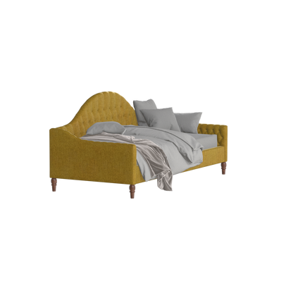 Elise Daybed with Elegant Curves and Versatile Comfort