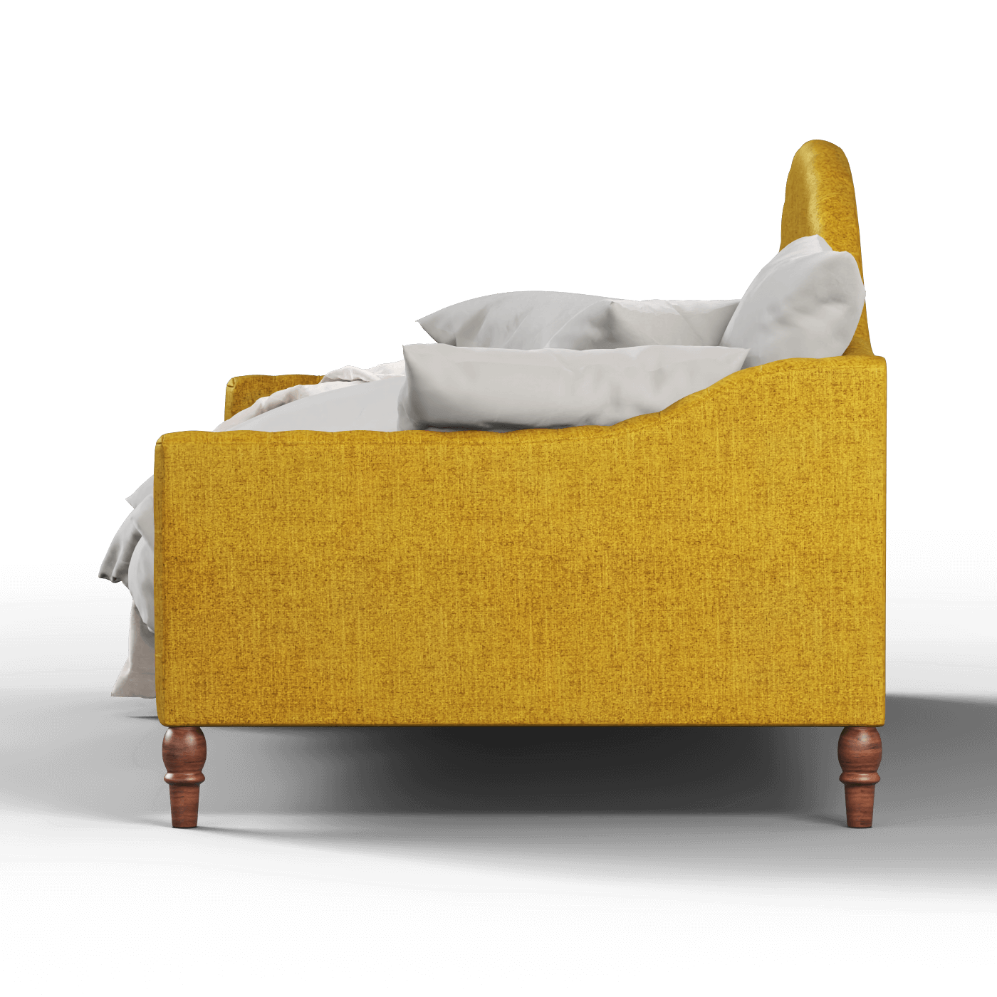 Elise Daybed with Elegant Curves and Versatile Comfort
