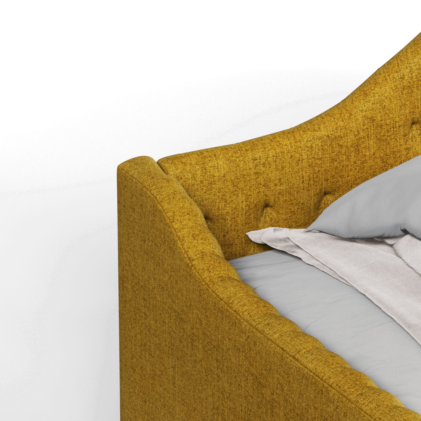 Elise Daybed with Elegant Curves and Versatile Comfort