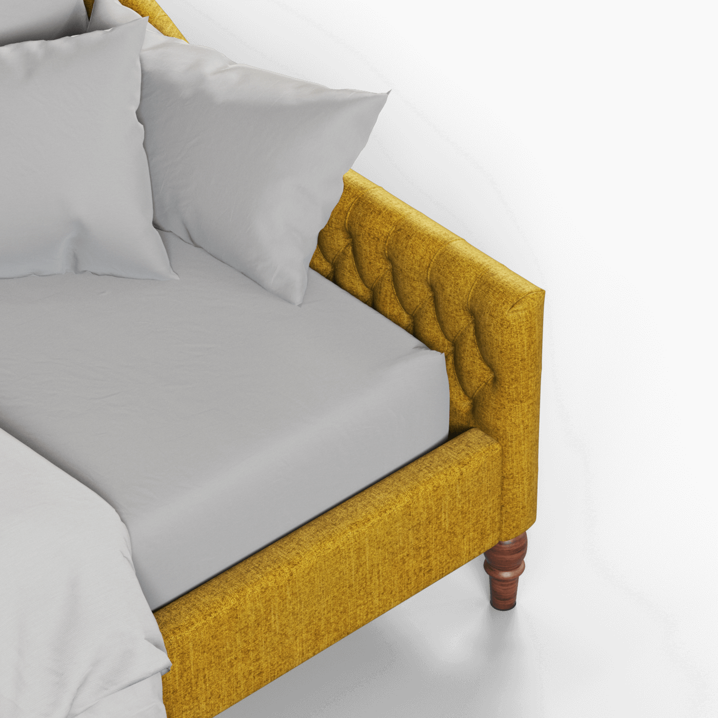 Elise Daybed with Elegant Curves and Versatile Comfort