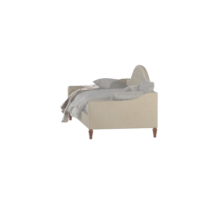 Lit de repos Elise aux courbes élégantes et au confort polyvalent