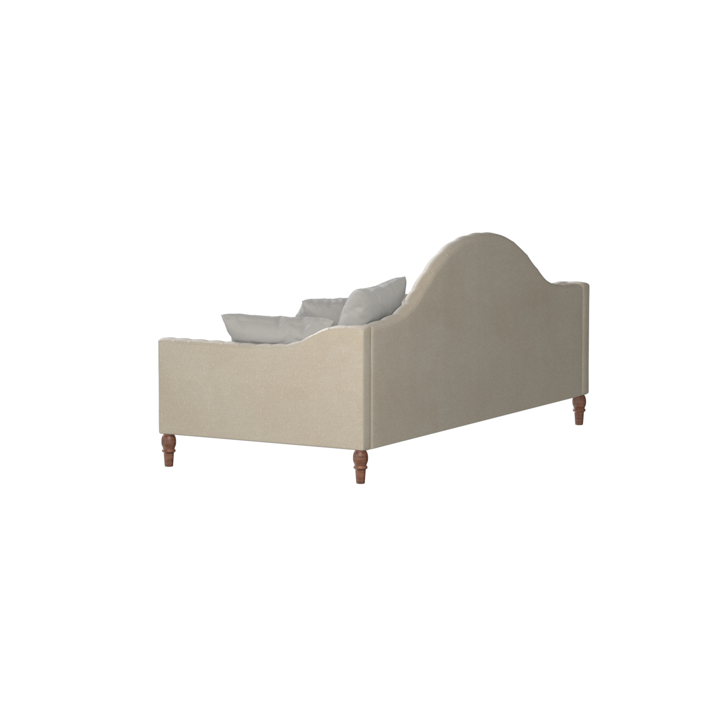 Lit de repos Elise aux courbes élégantes et au confort polyvalent