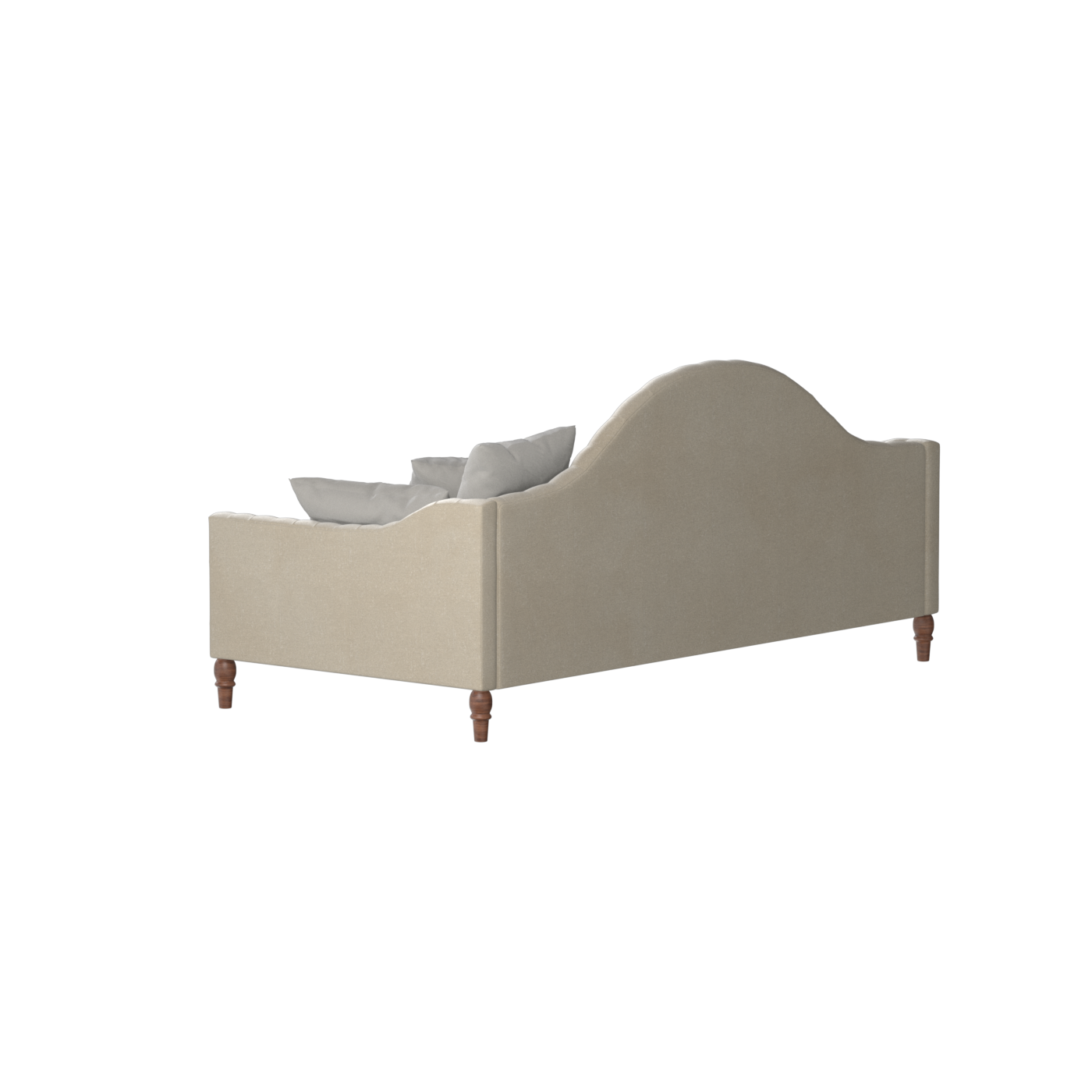 Lit de repos Elise aux courbes élégantes et au confort polyvalent