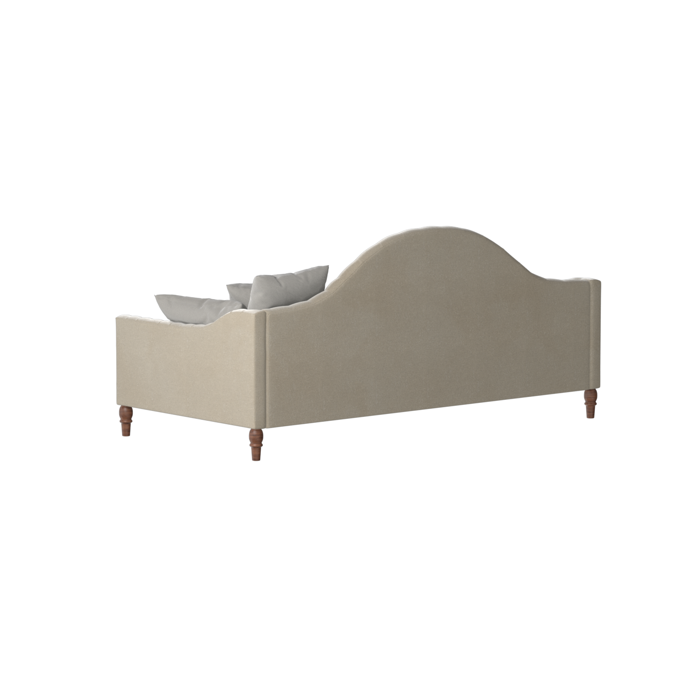 Lit de repos Elise aux courbes élégantes et au confort polyvalent