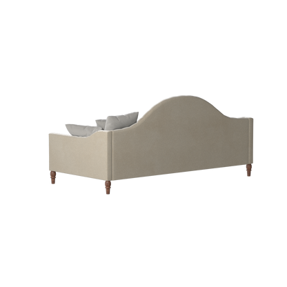 Lit de repos Elise aux courbes élégantes et au confort polyvalent
