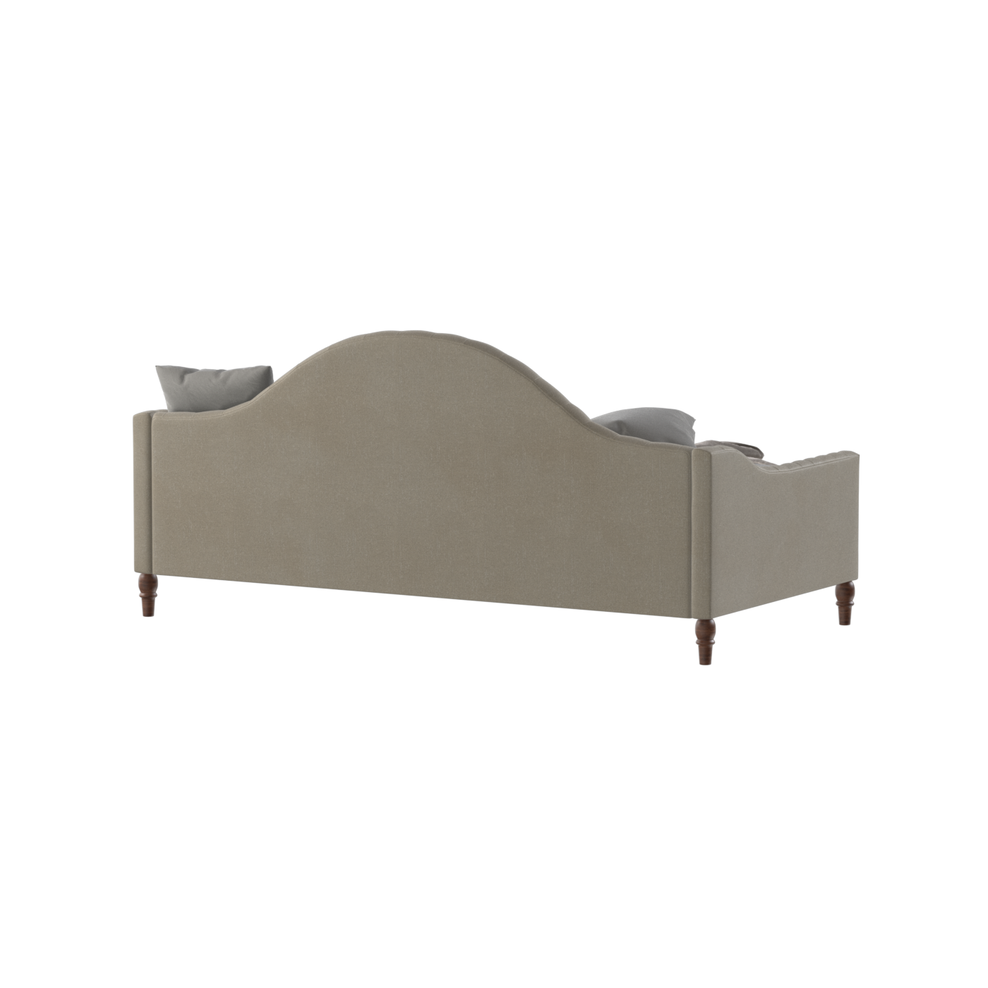 Lit de repos Elise aux courbes élégantes et au confort polyvalent