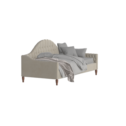 Lit de repos Elise aux courbes élégantes et au confort polyvalent