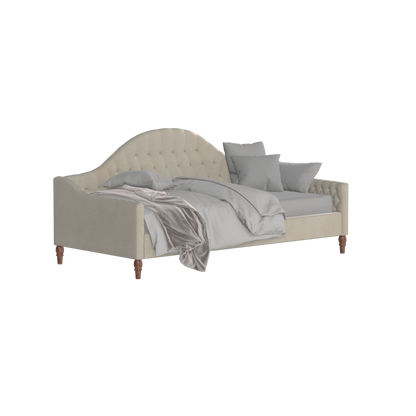 Lit de repos Elise aux courbes élégantes et au confort polyvalent