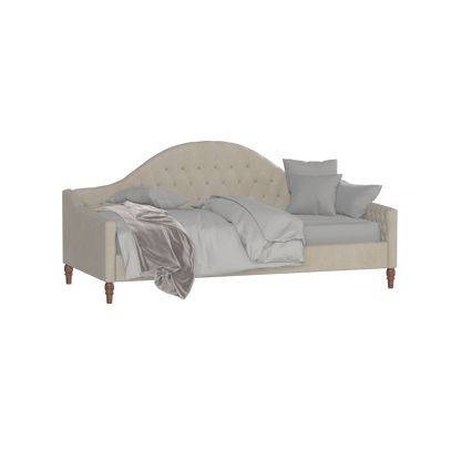 Lit de repos Elise aux courbes élégantes et au confort polyvalent