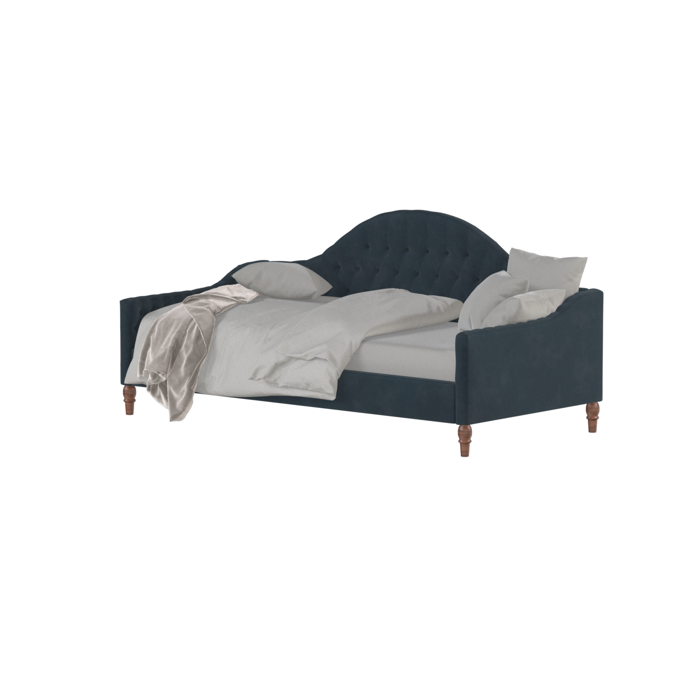 Lit de repos Elise aux courbes élégantes et au confort polyvalent