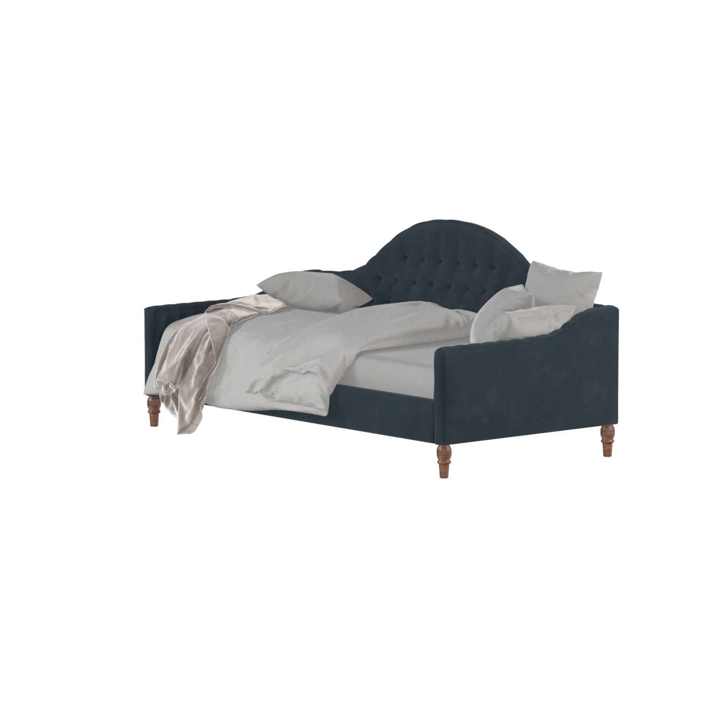 Lit de repos Elise aux courbes élégantes et au confort polyvalent