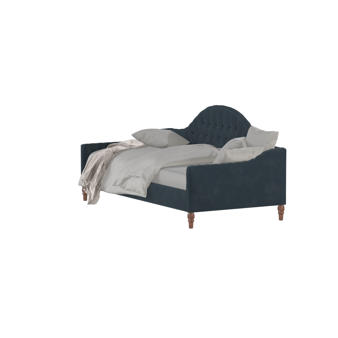 Lit de repos Elise aux courbes élégantes et au confort polyvalent