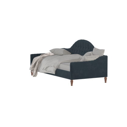 Lit de repos Elise aux courbes élégantes et au confort polyvalent