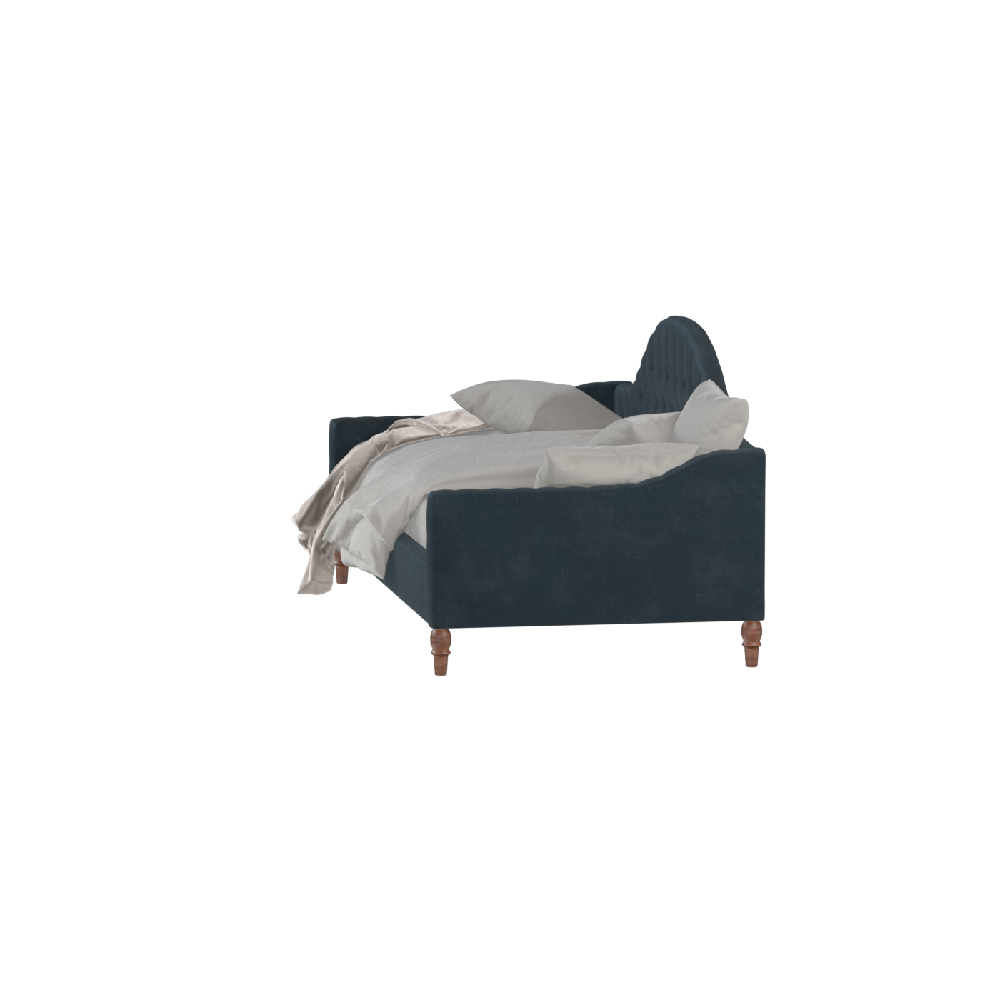 Lit de repos Elise aux courbes élégantes et au confort polyvalent