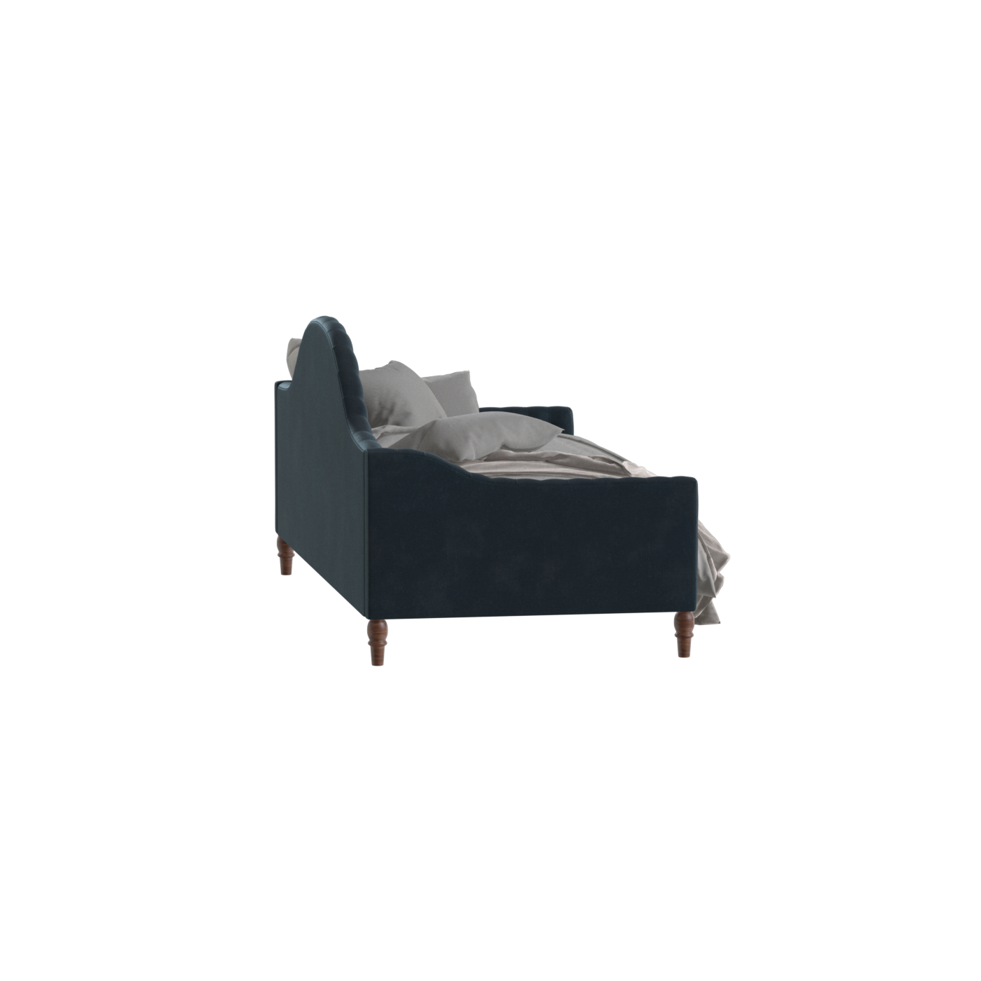 Lit de repos Elise aux courbes élégantes et au confort polyvalent