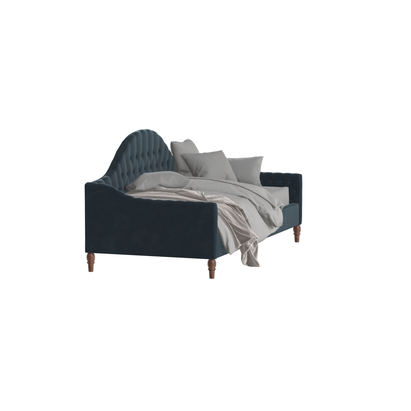 Lit de repos Elise aux courbes élégantes et au confort polyvalent