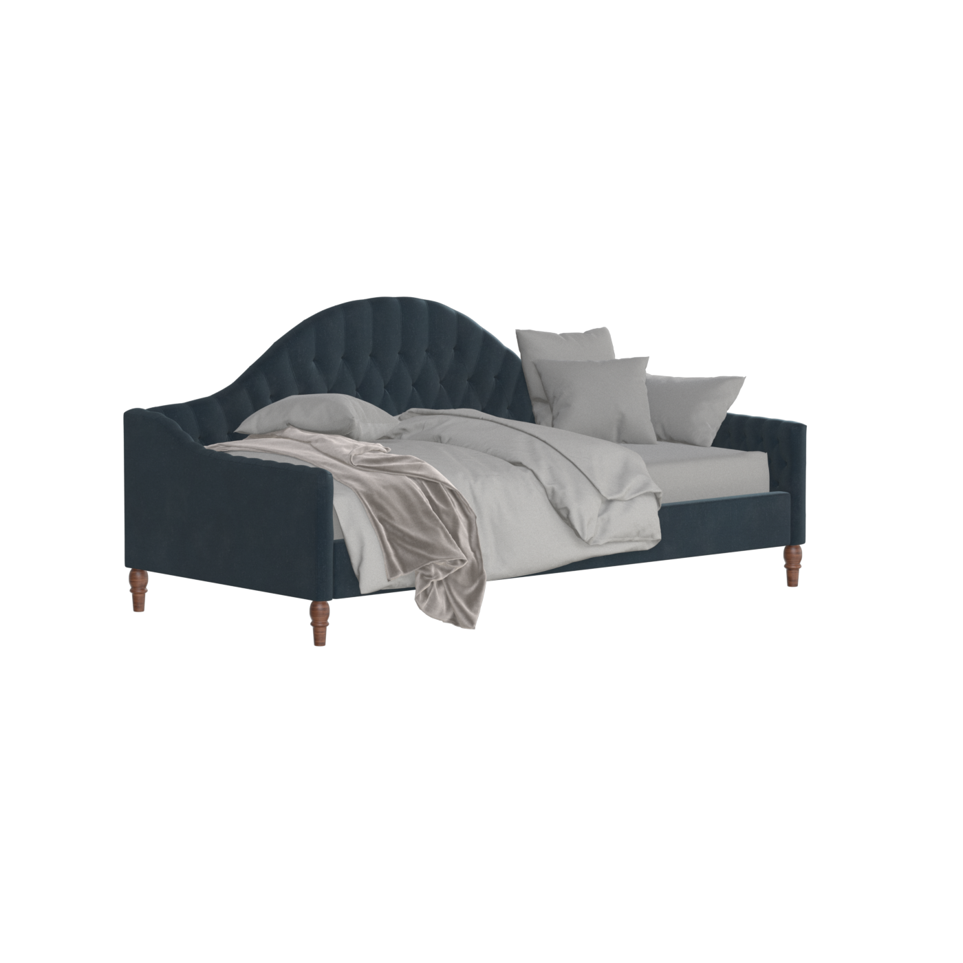 Lit de repos Elise aux courbes élégantes et au confort polyvalent