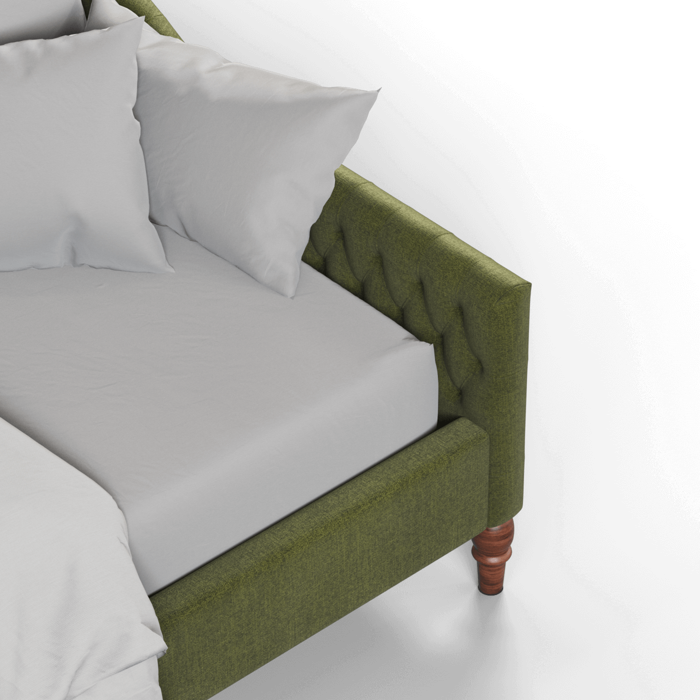 Elise Daybed with Elegant Curves and Versatile Comfort
