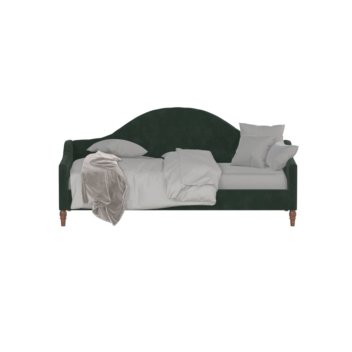 Elise Daybed with Elegant Curves and Versatile Comfort
