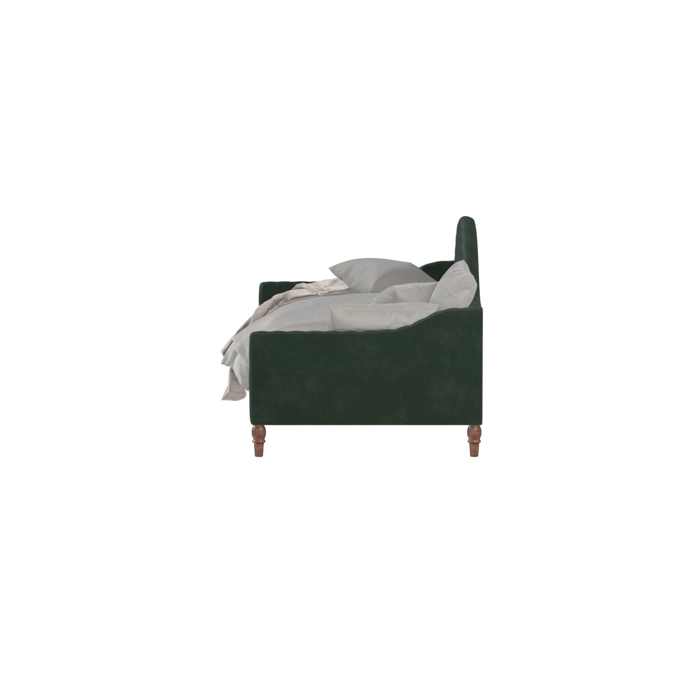 Elise Daybed with Elegant Curves and Versatile Comfort