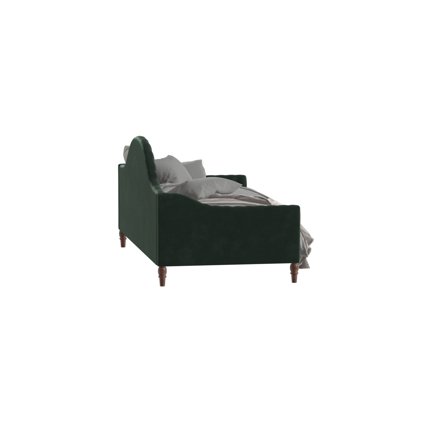 Elise Daybed with Elegant Curves and Versatile Comfort