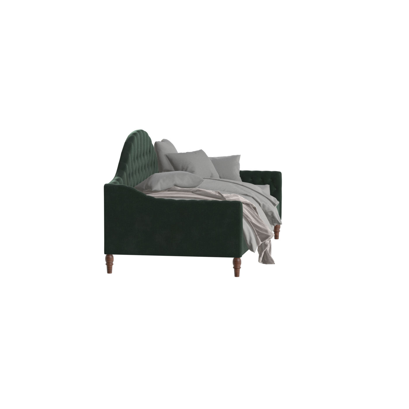 Elise Daybed with Elegant Curves and Versatile Comfort