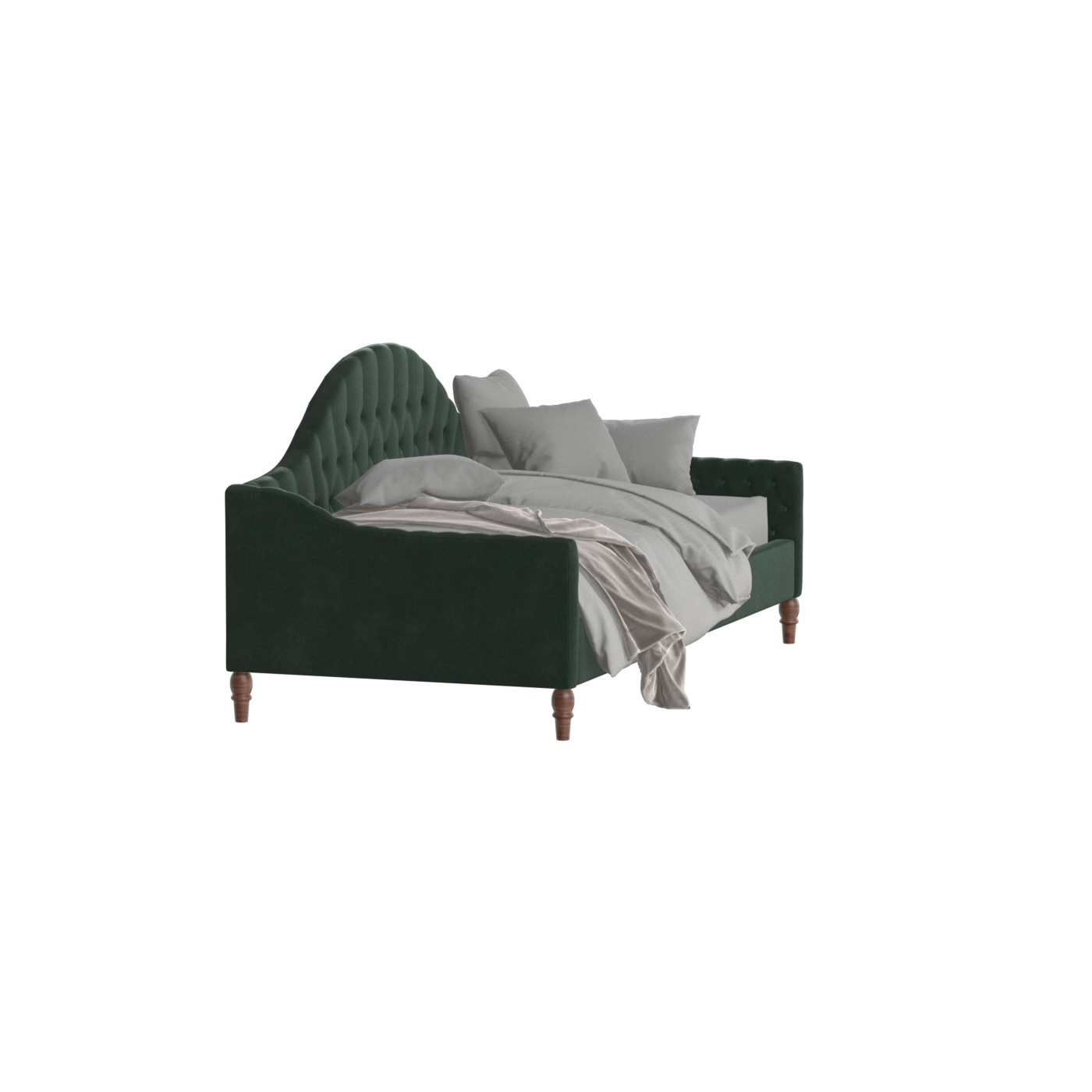 Elise Daybed with Elegant Curves and Versatile Comfort