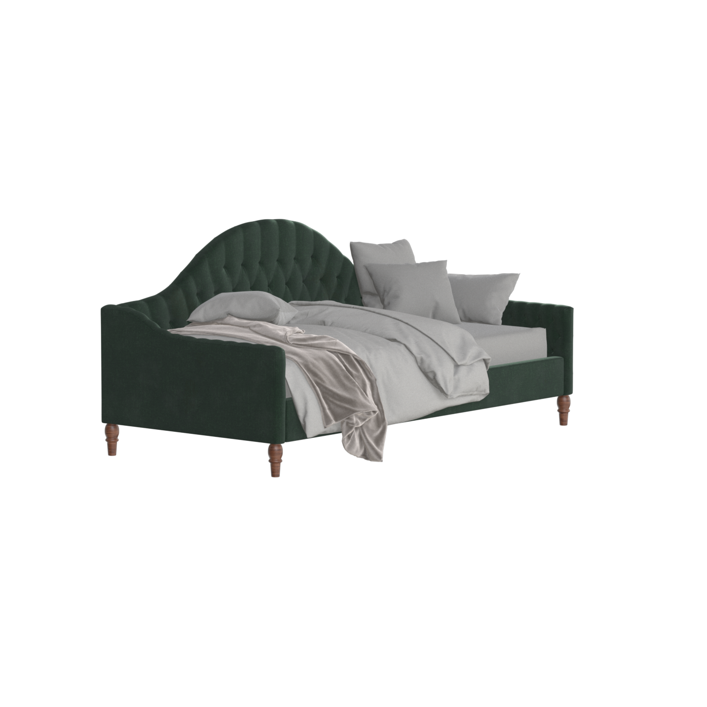 Elise Daybed with Elegant Curves and Versatile Comfort