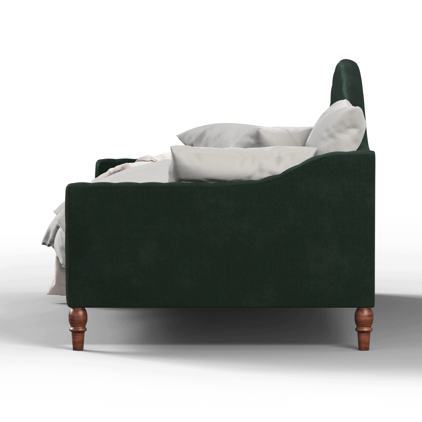Elise Daybed with Elegant Curves and Versatile Comfort