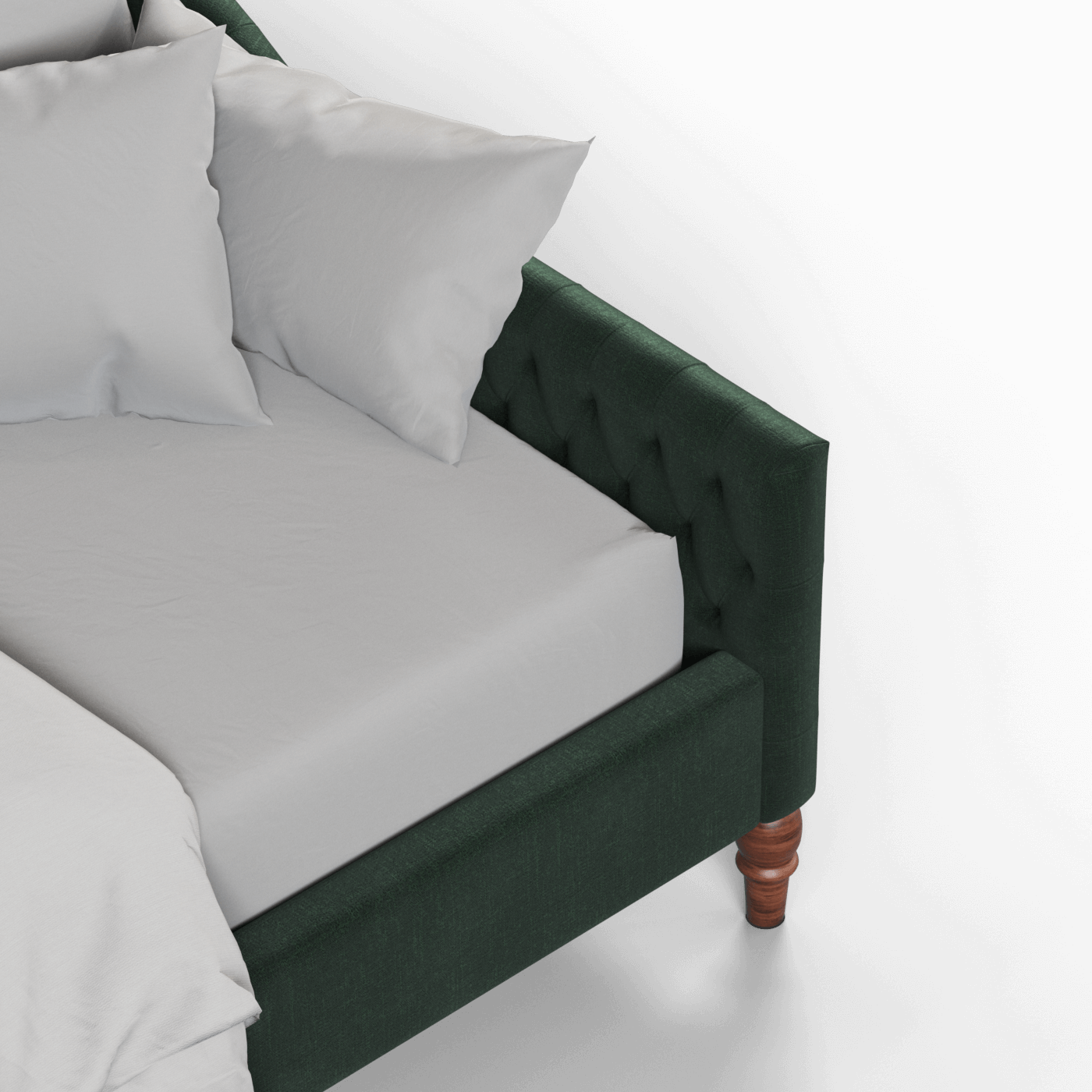 Elise Daybed with Elegant Curves and Versatile Comfort