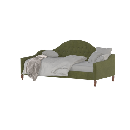 Elise Daybed with Elegant Curves and Versatile Comfort