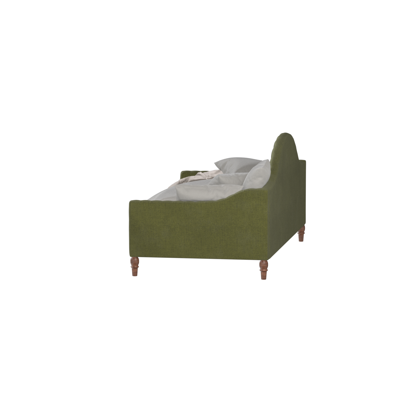 Elise Daybed with Elegant Curves and Versatile Comfort