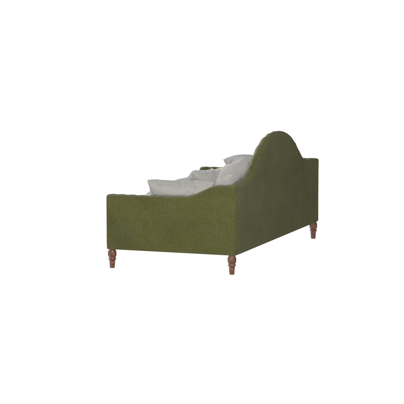 Elise Daybed with Elegant Curves and Versatile Comfort