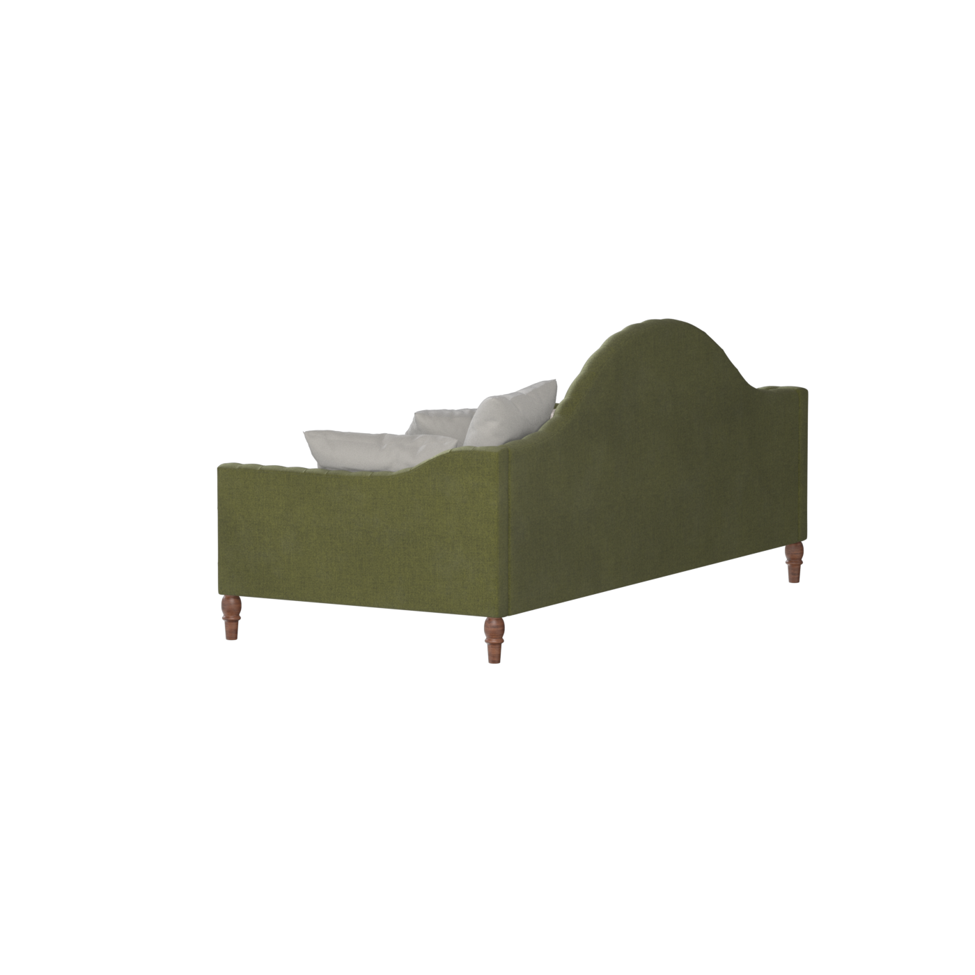 Elise Daybed with Elegant Curves and Versatile Comfort