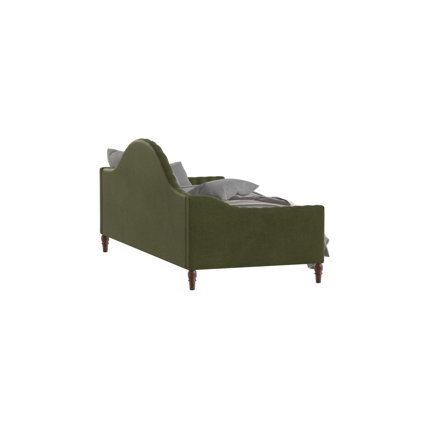 Elise Daybed with Elegant Curves and Versatile Comfort