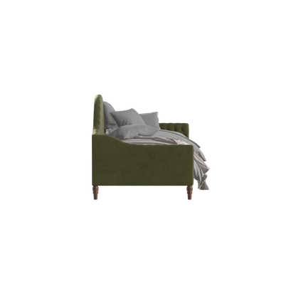 Elise Daybed with Elegant Curves and Versatile Comfort