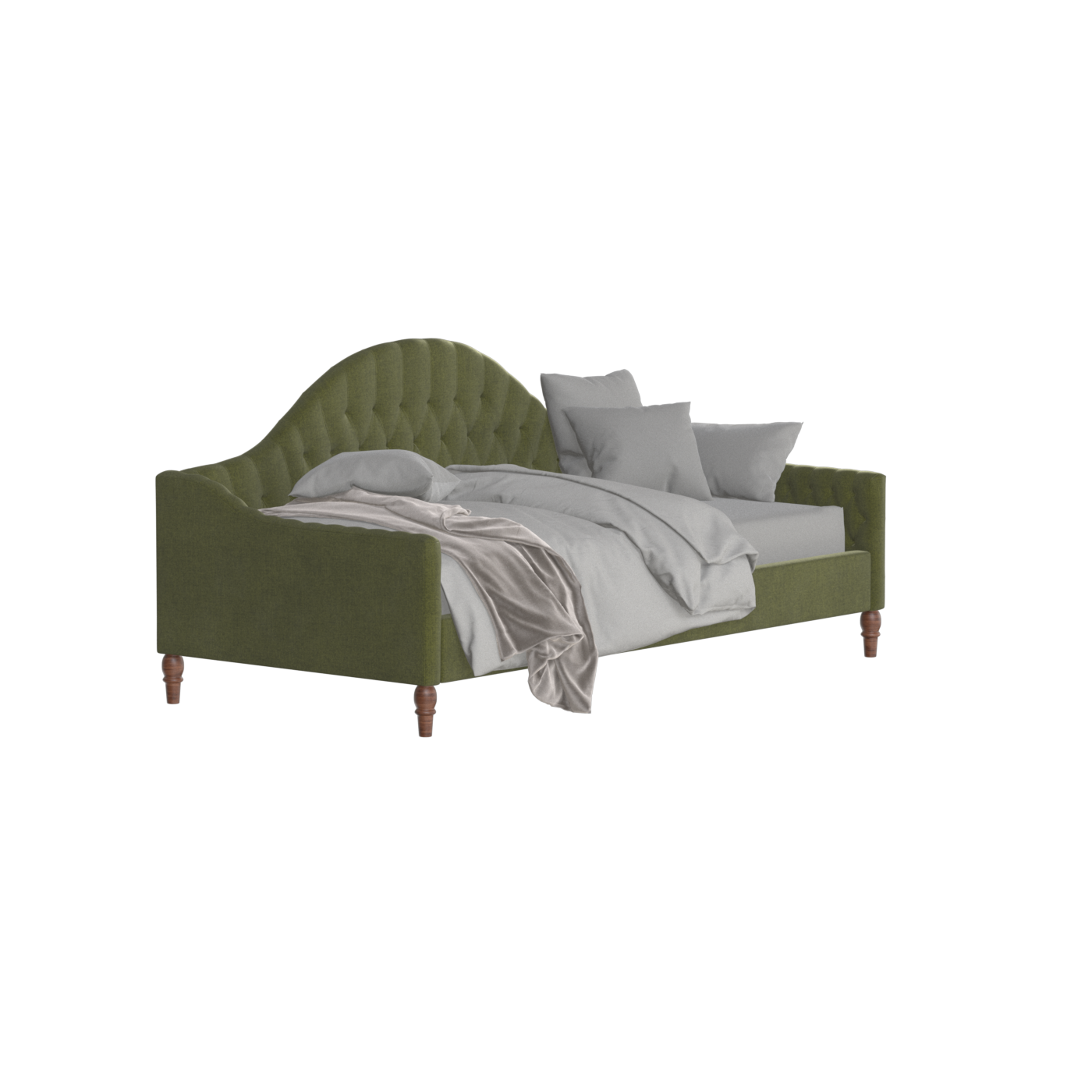 Elise Daybed with Elegant Curves and Versatile Comfort
