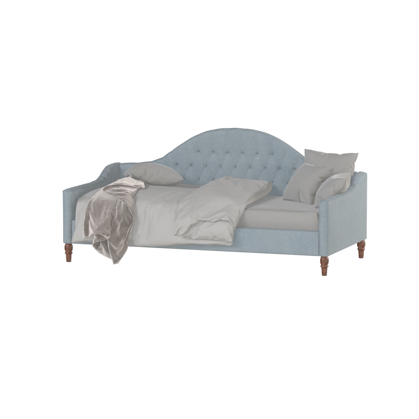 Elise Daybed with Elegant Curves and Versatile Comfort
