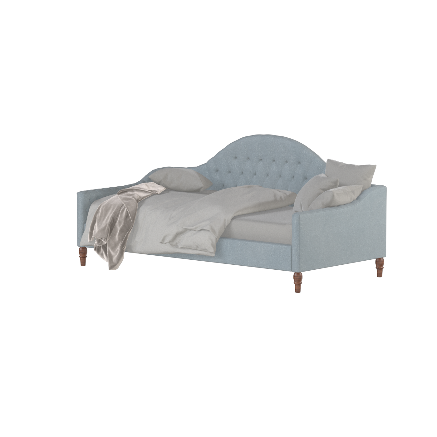 Elise Daybed with Elegant Curves and Versatile Comfort