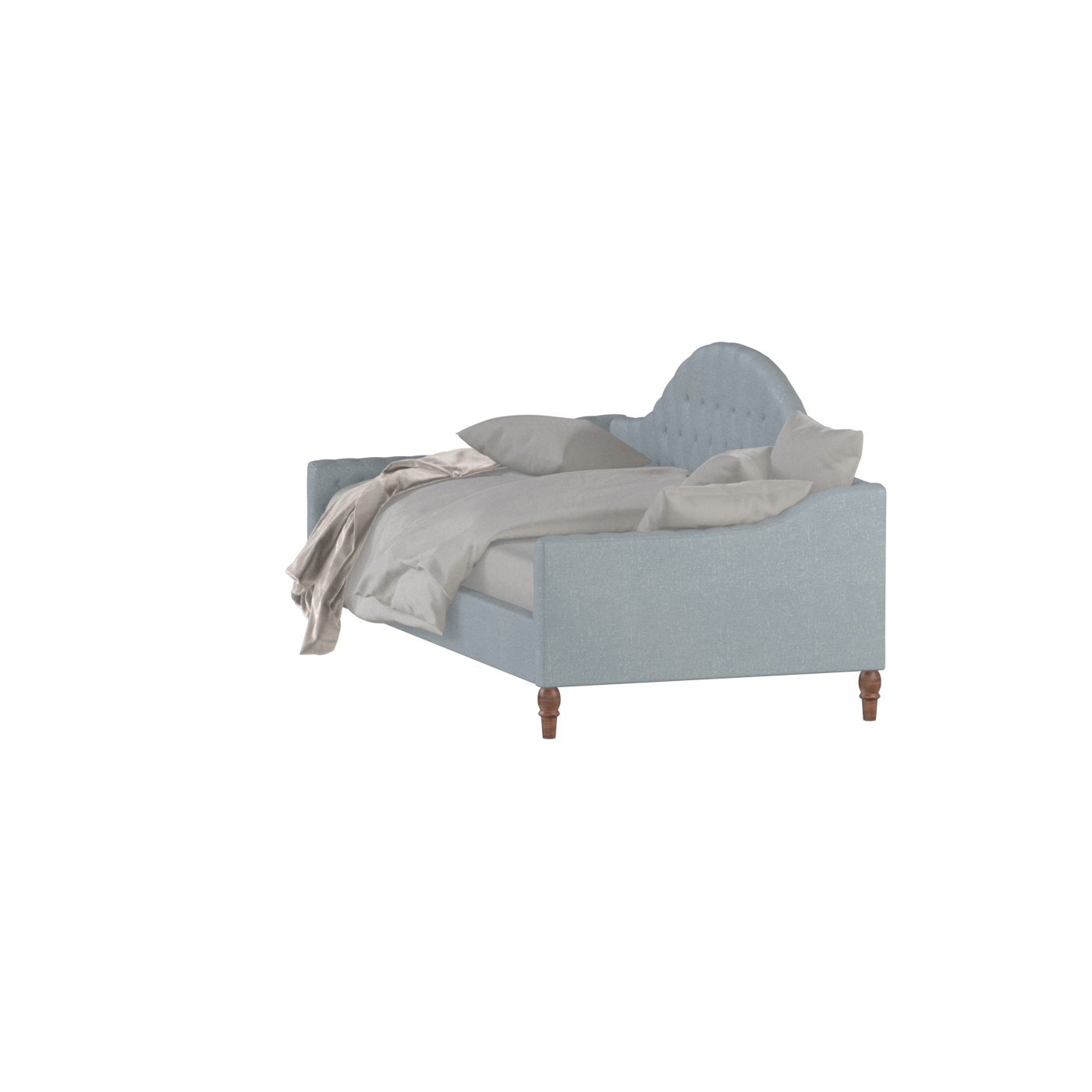 Elise Daybed with Elegant Curves and Versatile Comfort