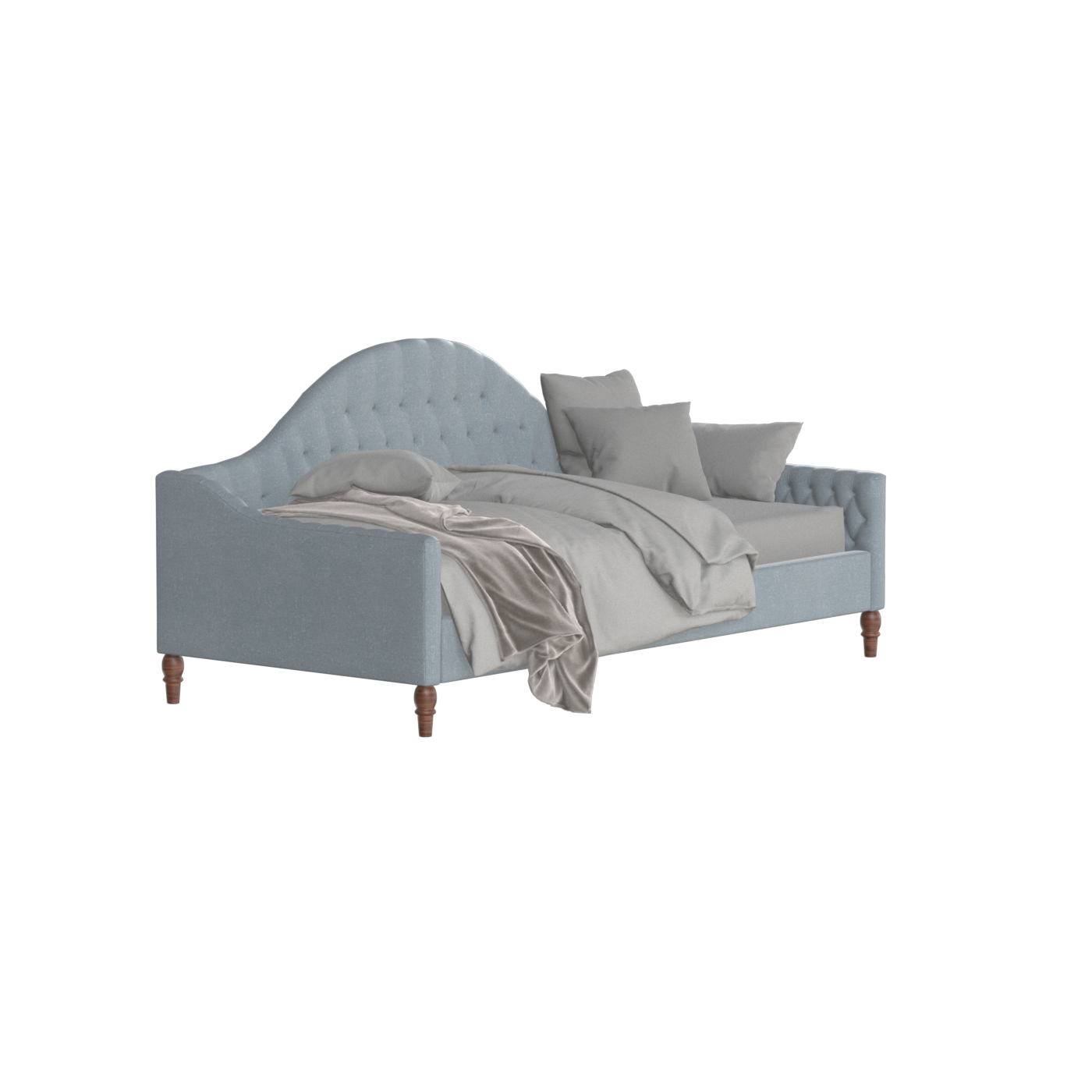 Elise Daybed with Elegant Curves and Versatile Comfort