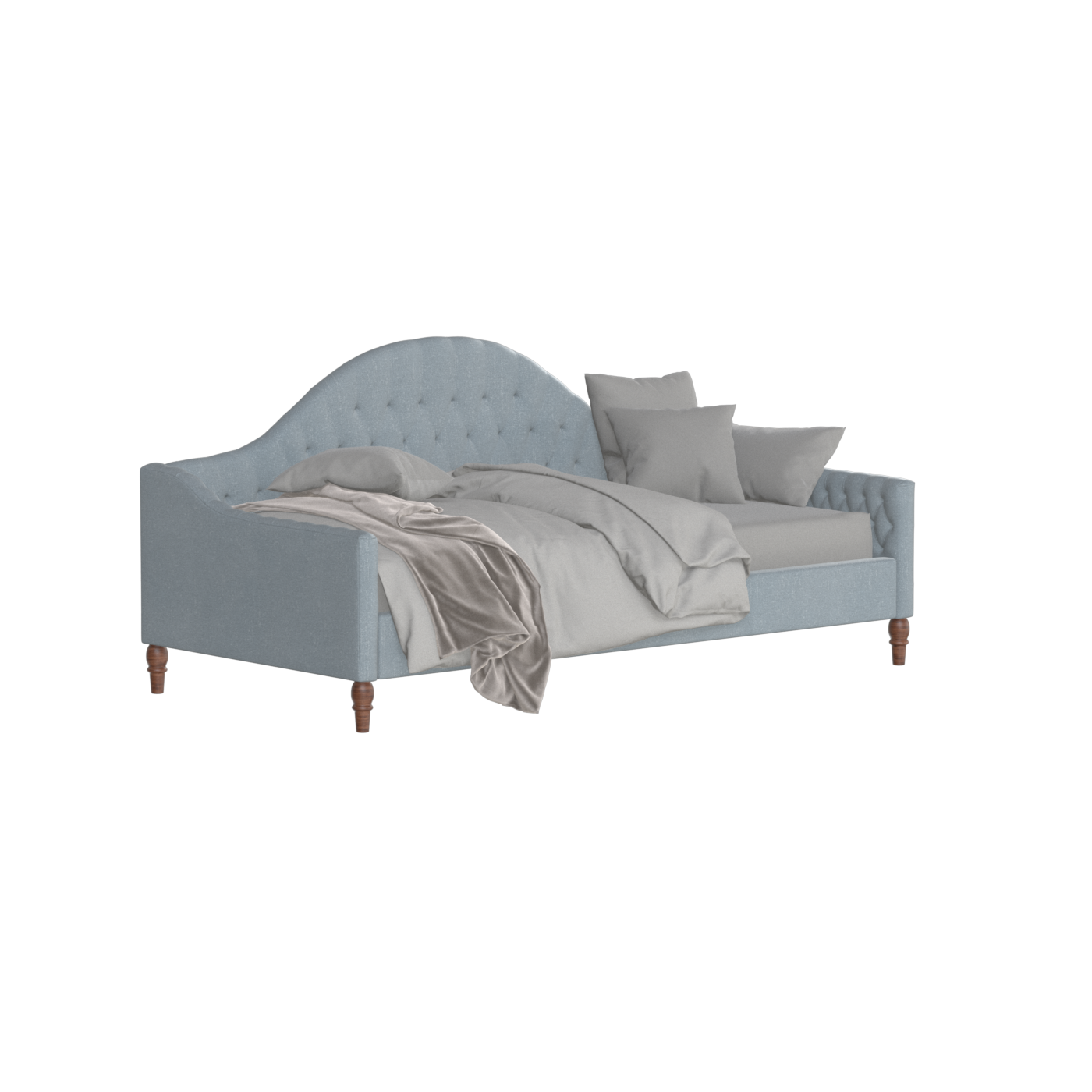 Elise Daybed with Elegant Curves and Versatile Comfort