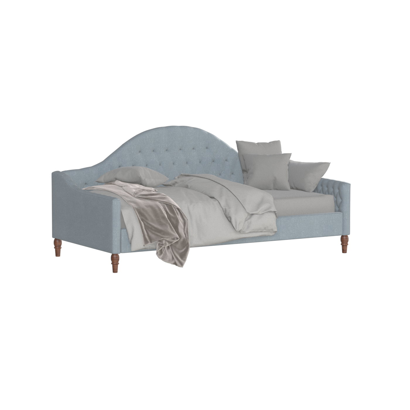 Elise Daybed with Elegant Curves and Versatile Comfort