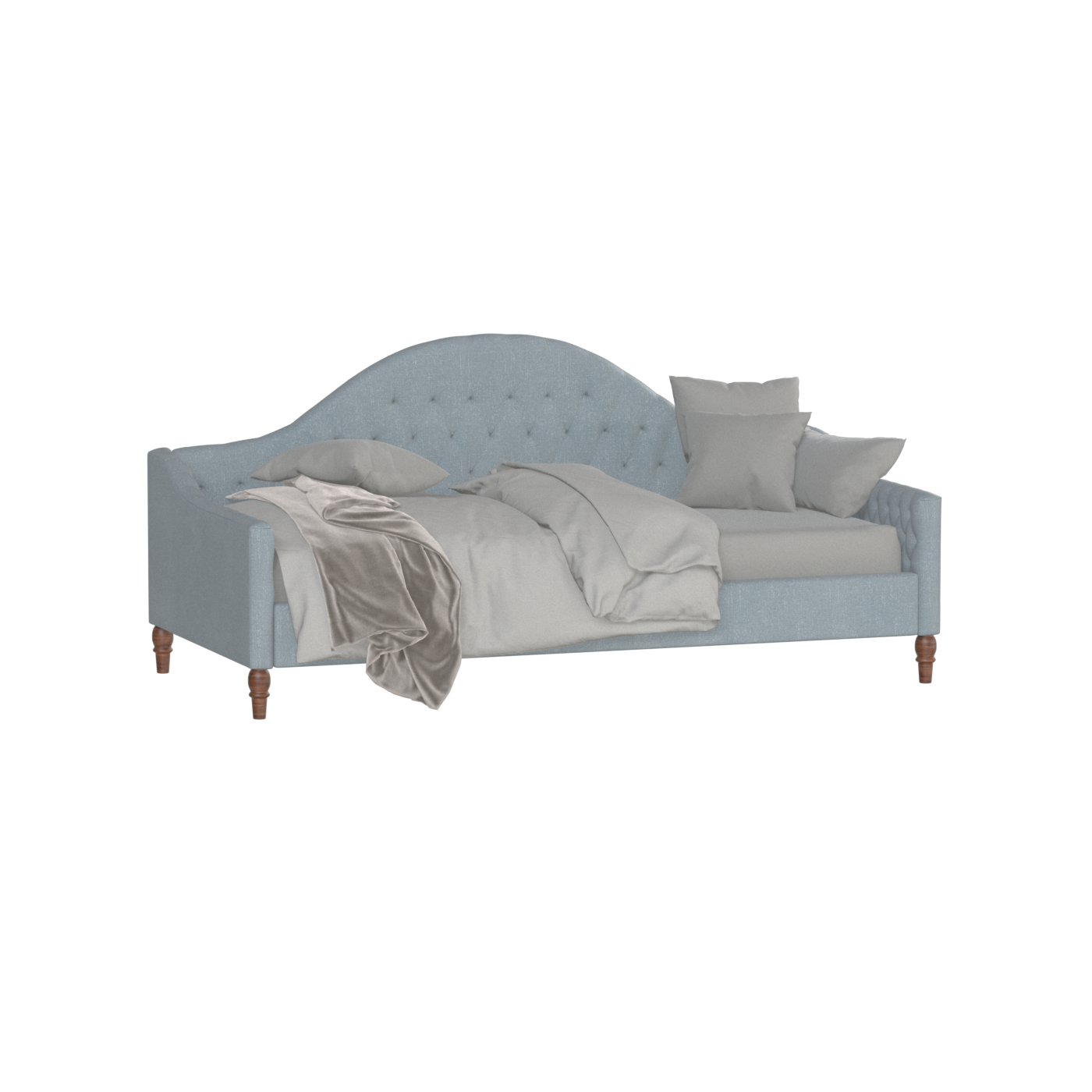 Elise Daybed with Elegant Curves and Versatile Comfort