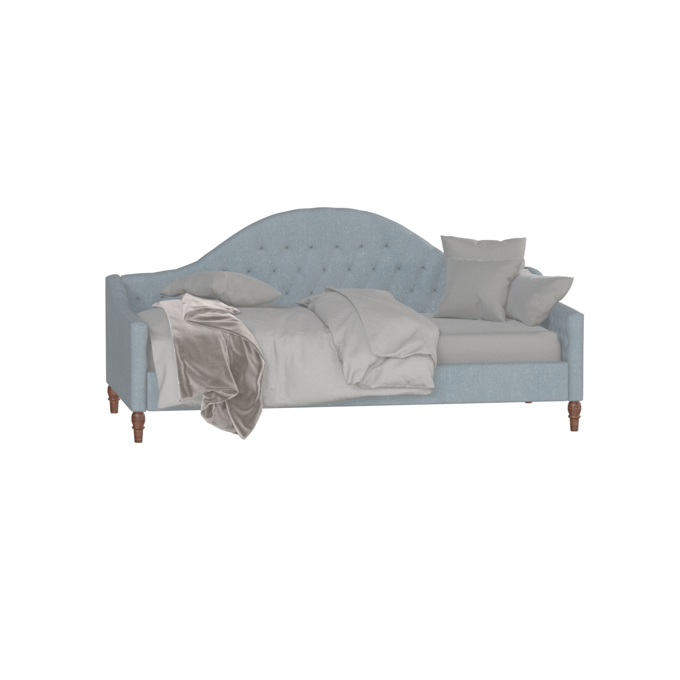 Elise Daybed with Elegant Curves and Versatile Comfort