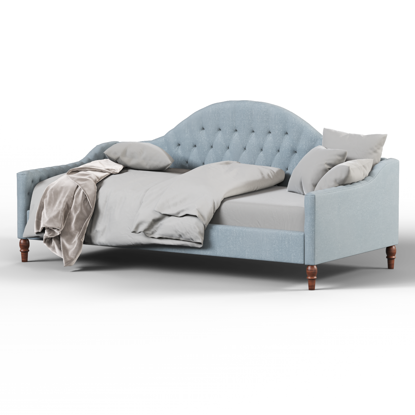 Elise Daybed with Elegant Curves and Versatile Comfort