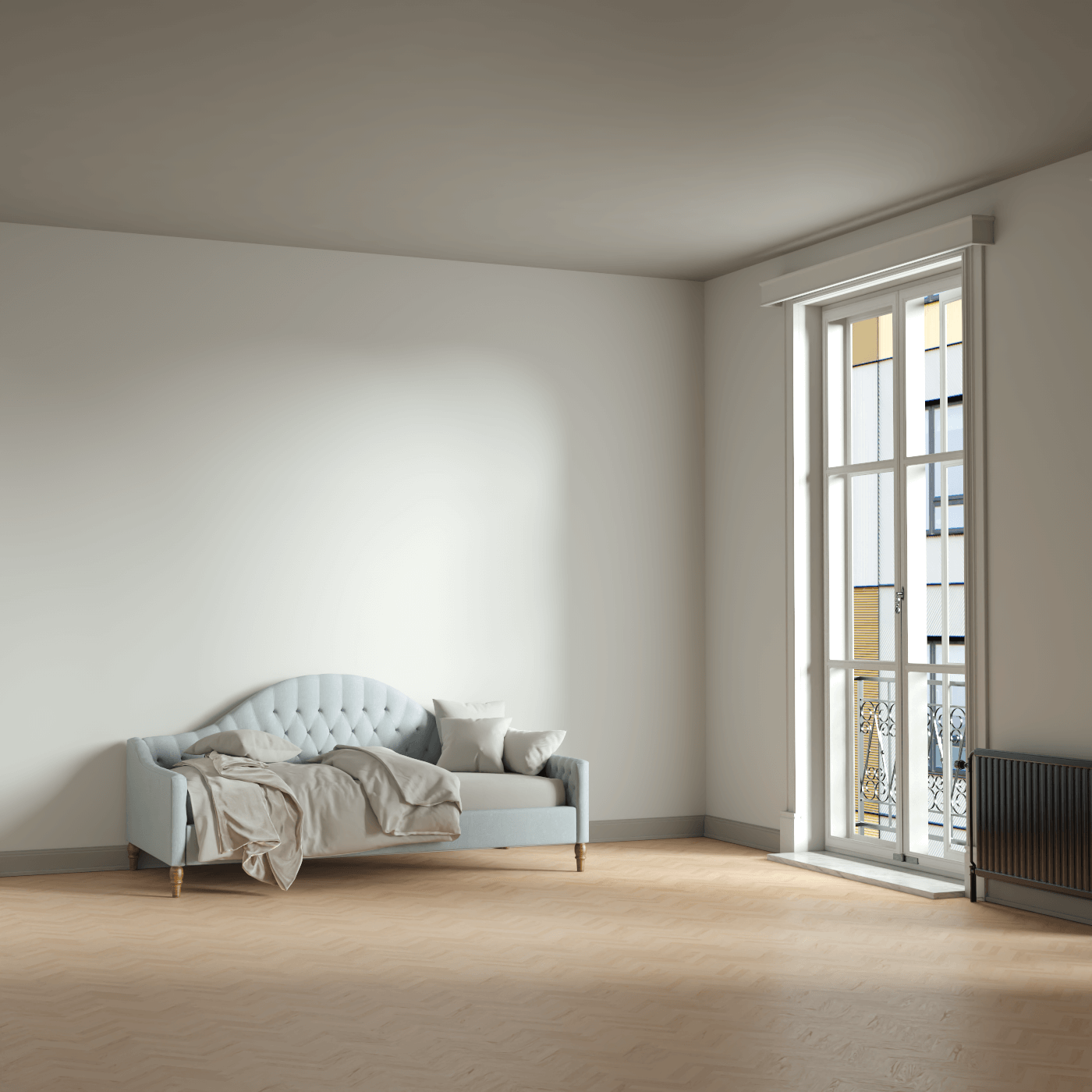 Elise Daybed with Elegant Curves and Versatile Comfort
