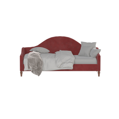 Lit de repos Elise aux courbes élégantes et au confort polyvalent
