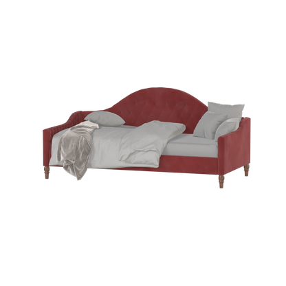 Lit de repos Elise aux courbes élégantes et au confort polyvalent